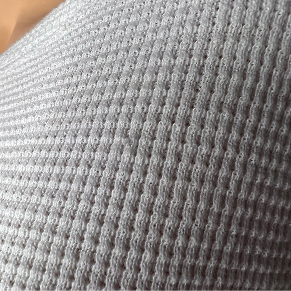 Free people waffle knit scarf arms bat wing bubble cuff oversized bohemian cute - Picture 8 of 8